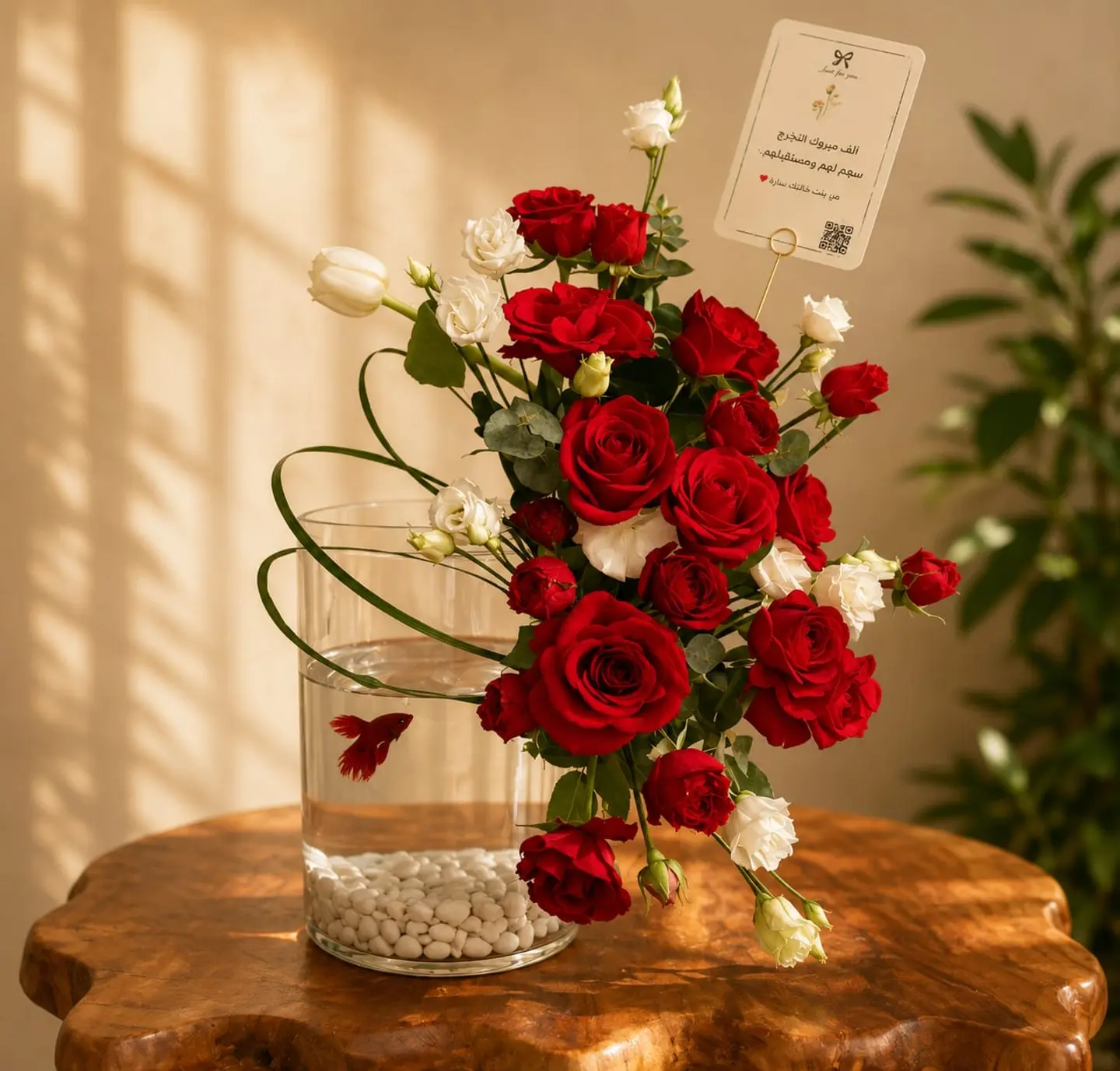 Fish With Roses 3