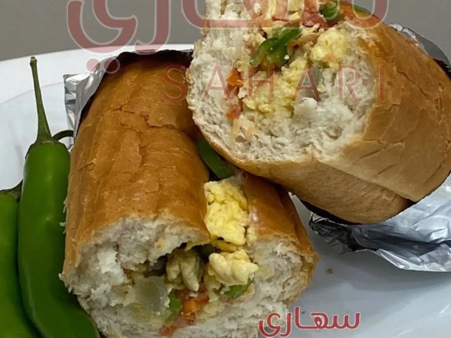 ساندوتش شكشوكة - صامولي