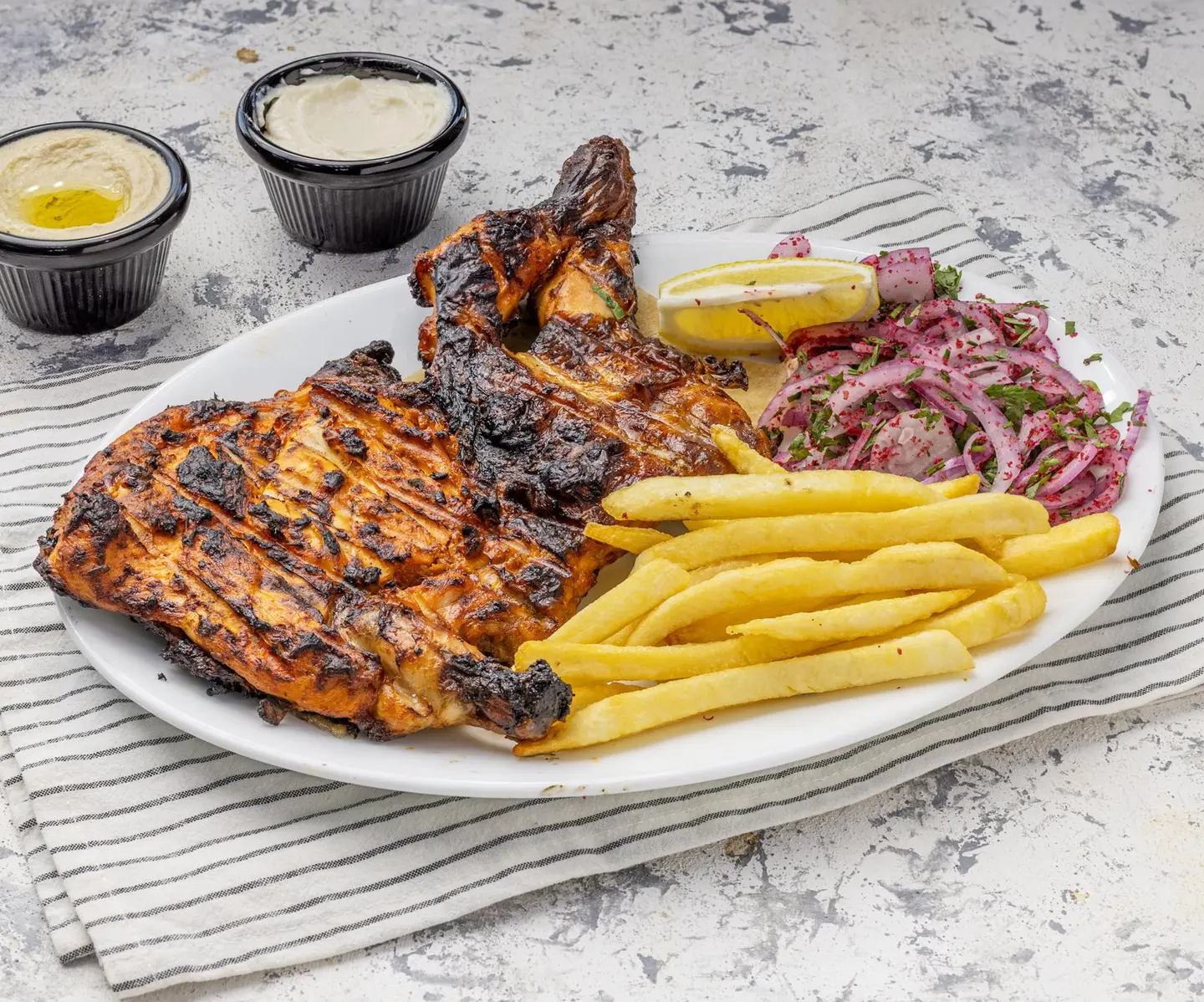Charcoal Grilled Chicken