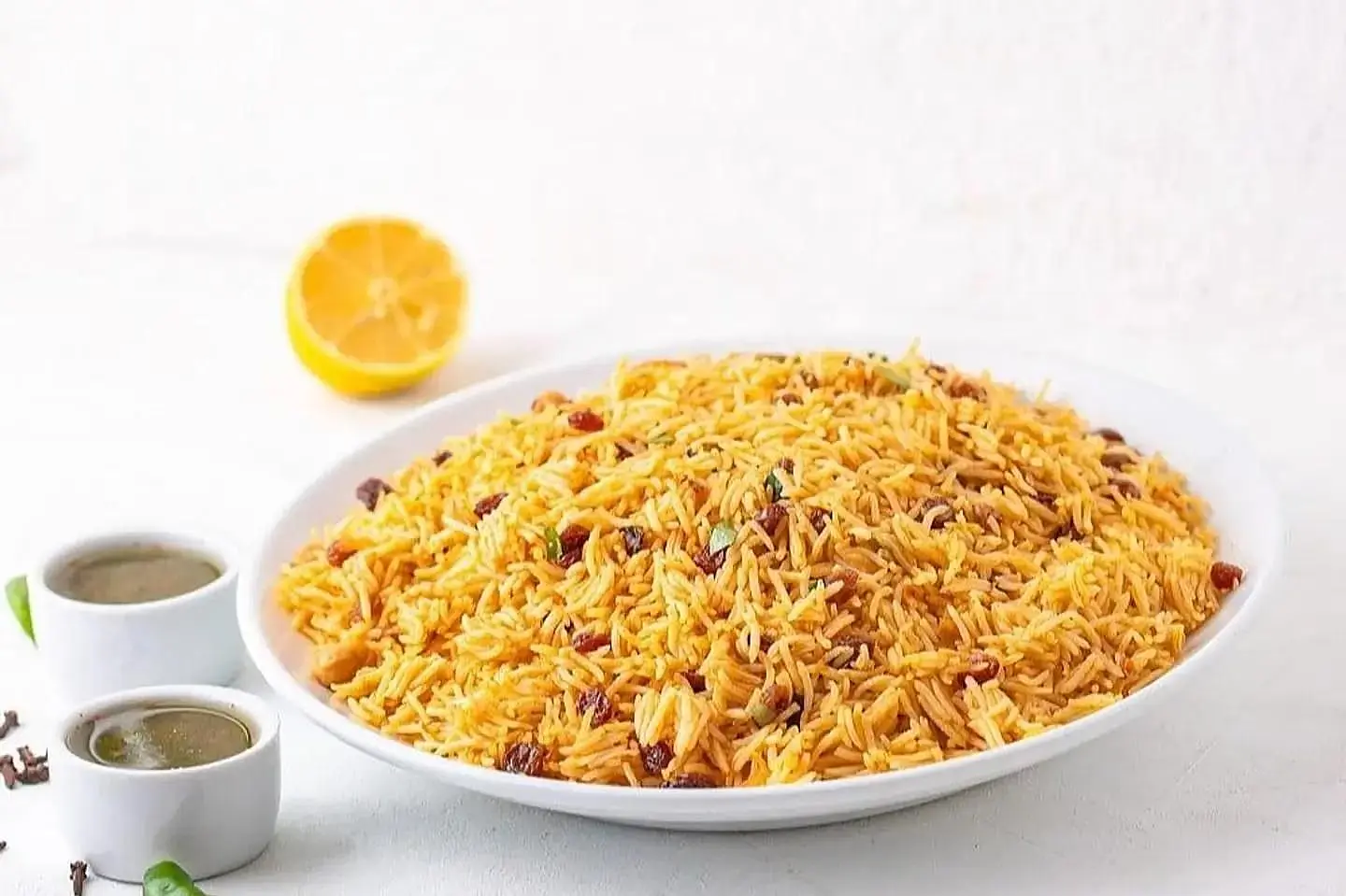 For One Person Plain Yellow Rice