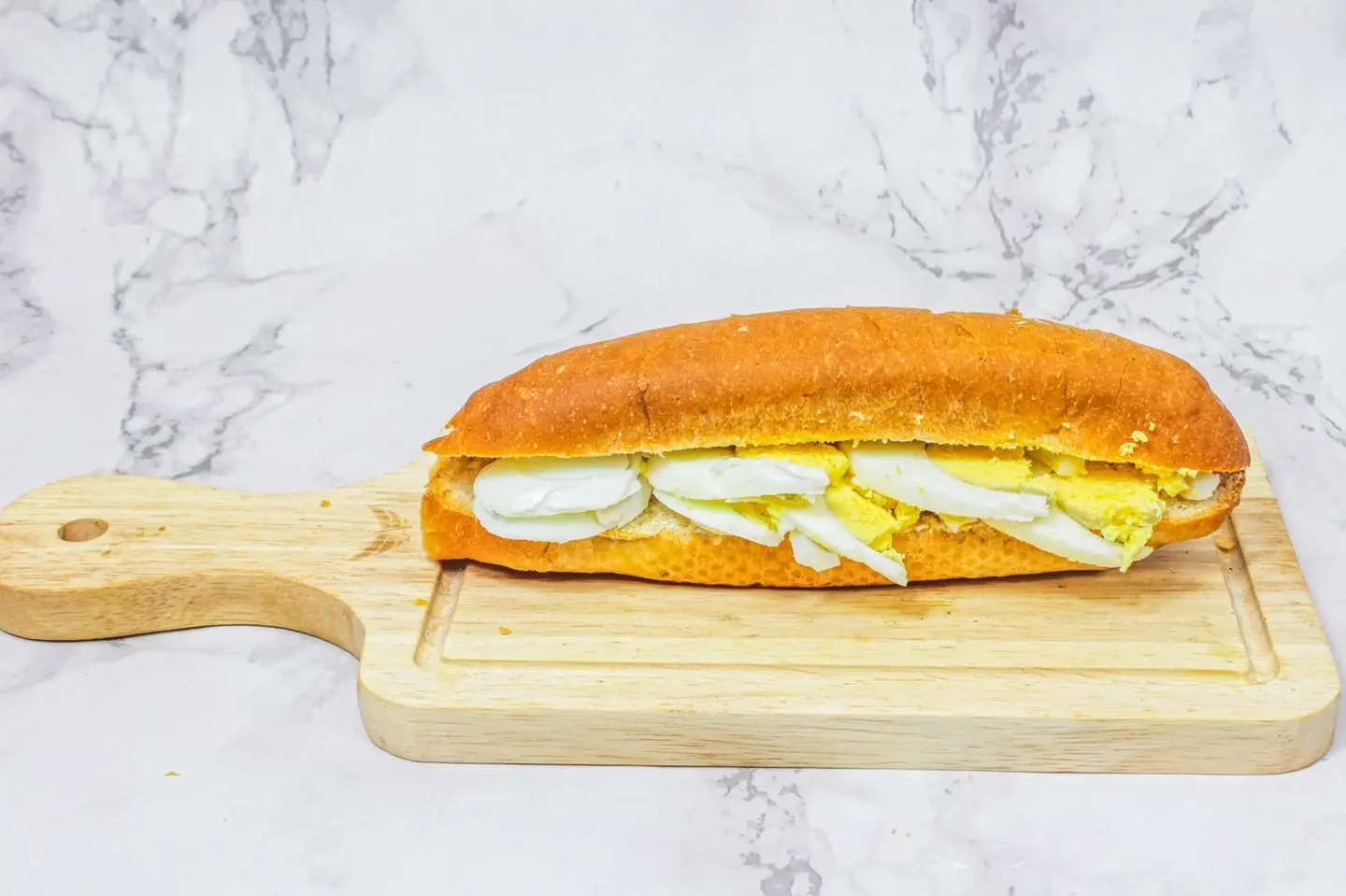 Boiled Egg Sandwich