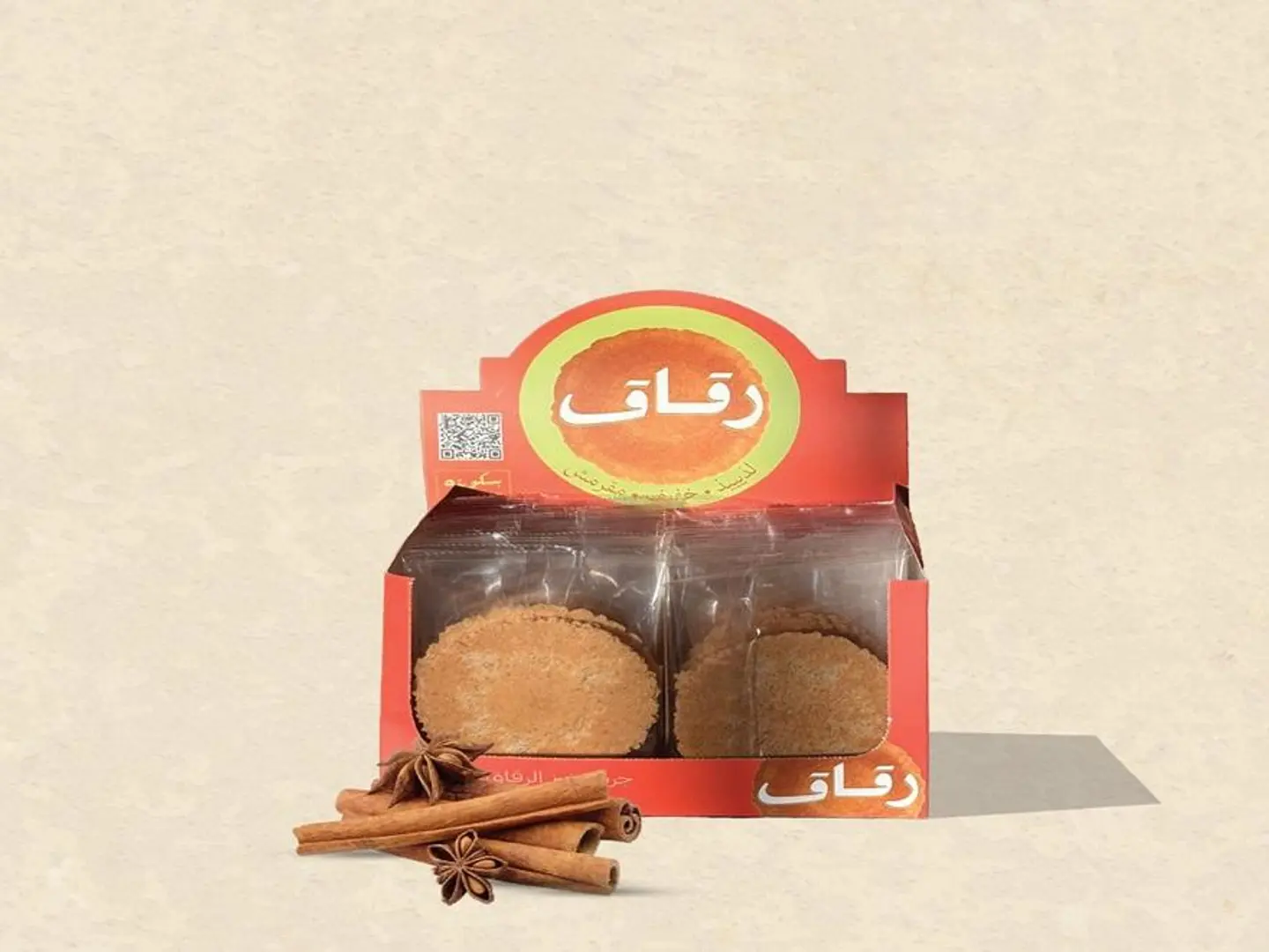 ميني خبز رقاق بنكهة القرفة
