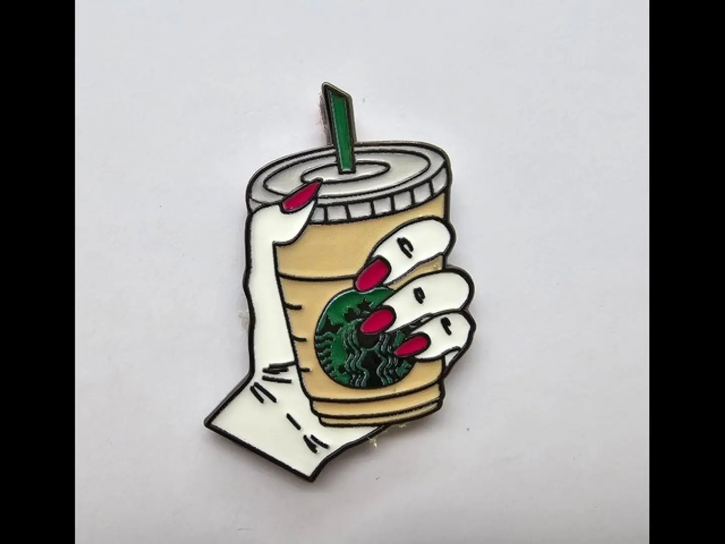 Coffee Love Metal Mobile Sticker 0320
