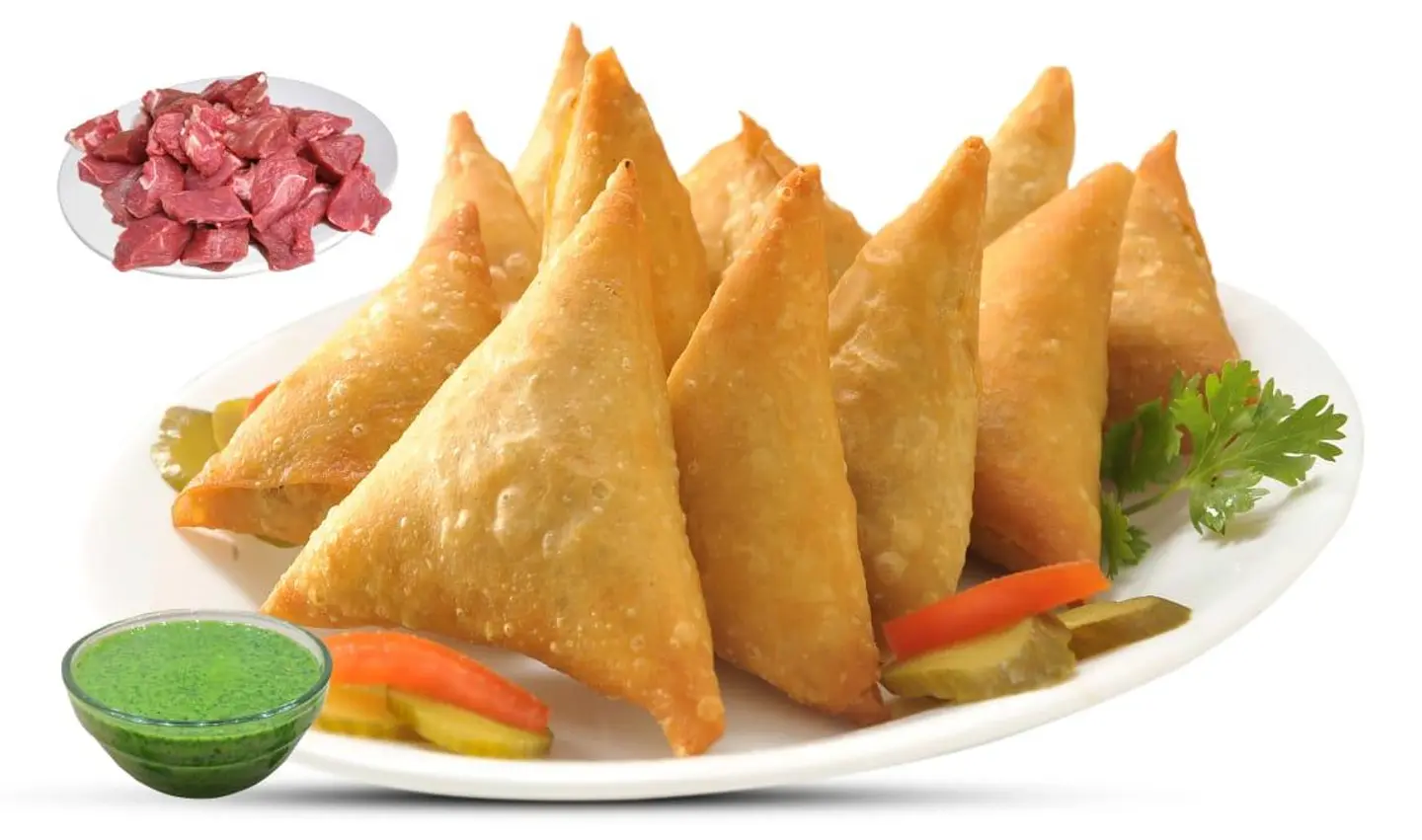 Sambosa With Local Meat