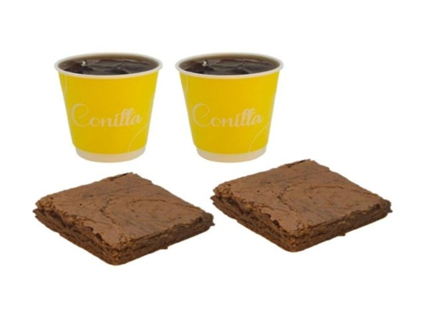 2 Brownies + 2 Coffees Of The Day