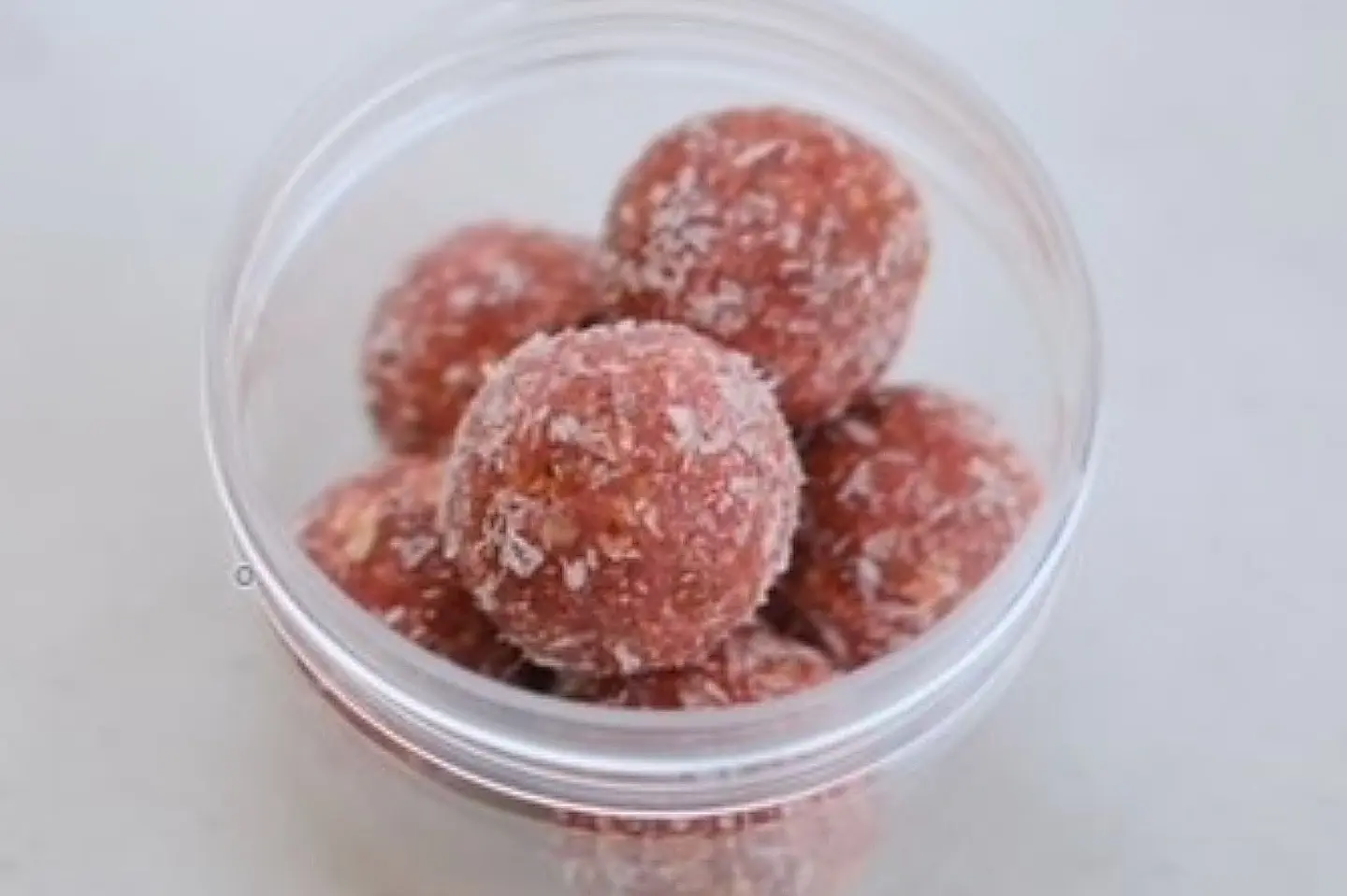 Strawberry Energy Ball