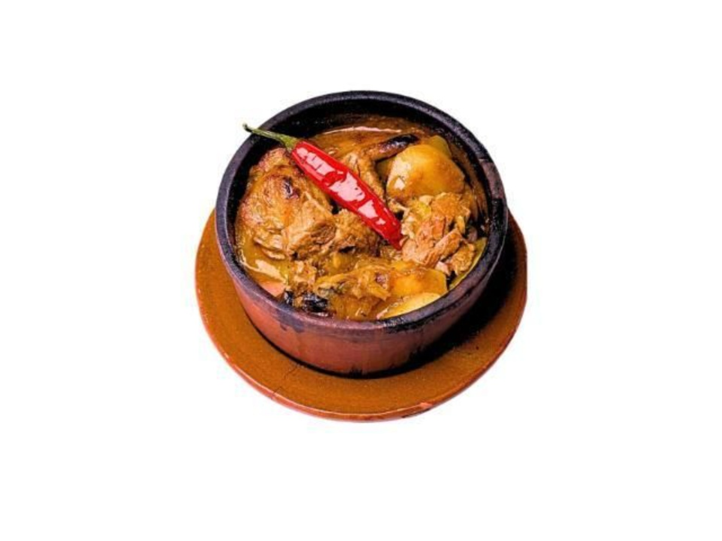 طاجن بطاطس باللحمة