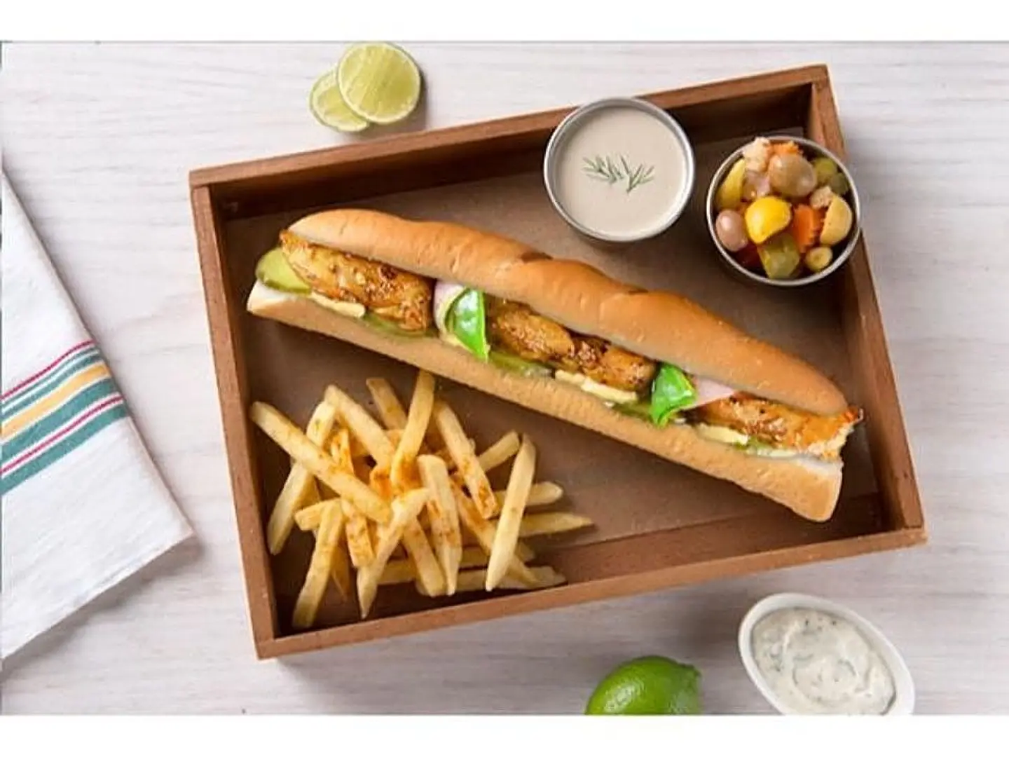 Shish Tawook With Local Bread