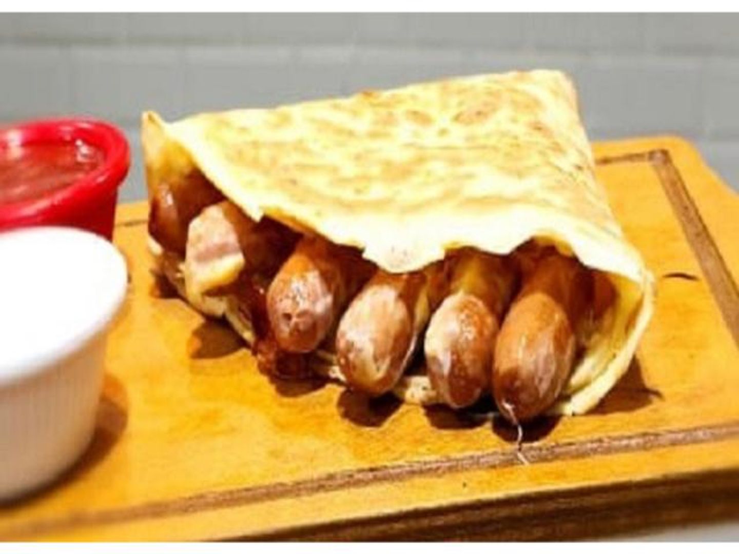 Hot Dog Crepe