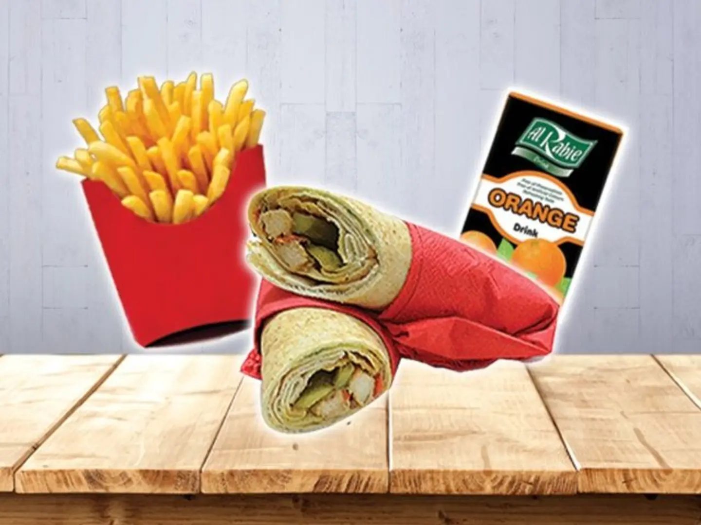 وجبة أطفال شاورما