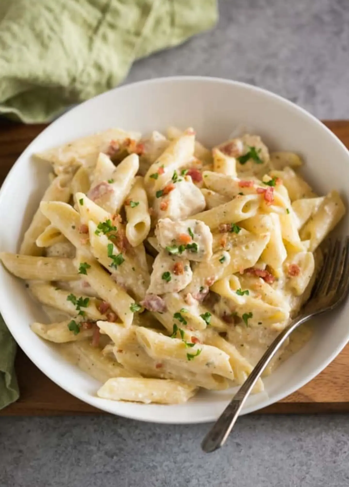 باستا دجاج ليمون