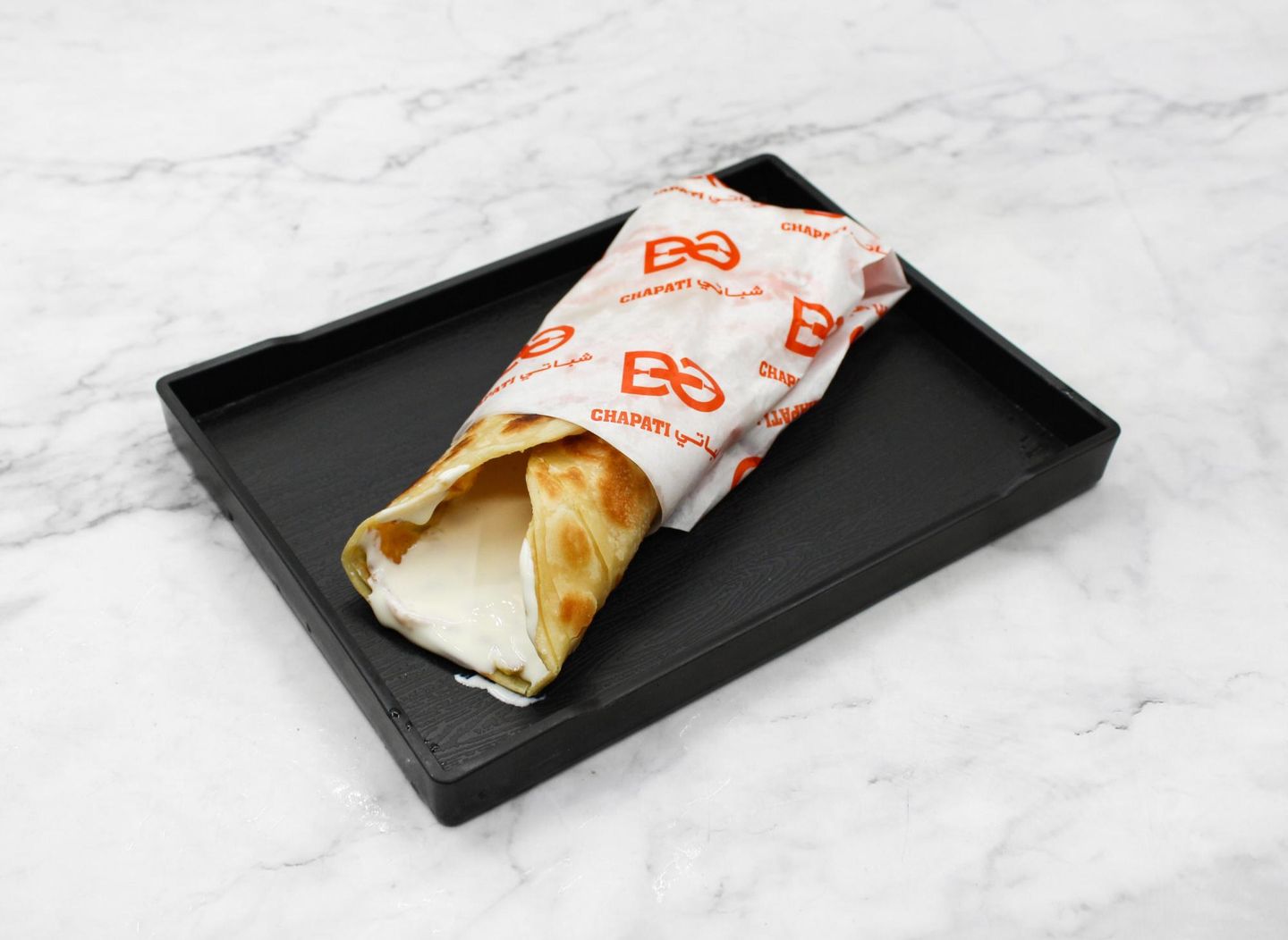 Chapati Liquid Cheese