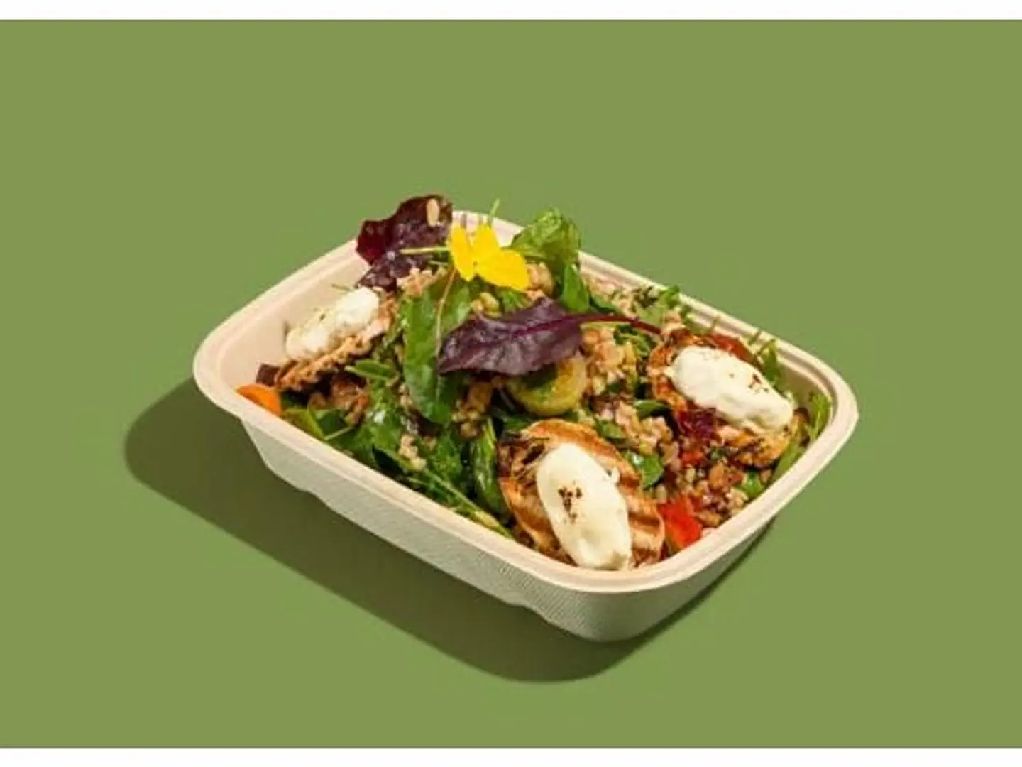 Freekeh & Goat Cheese Salad