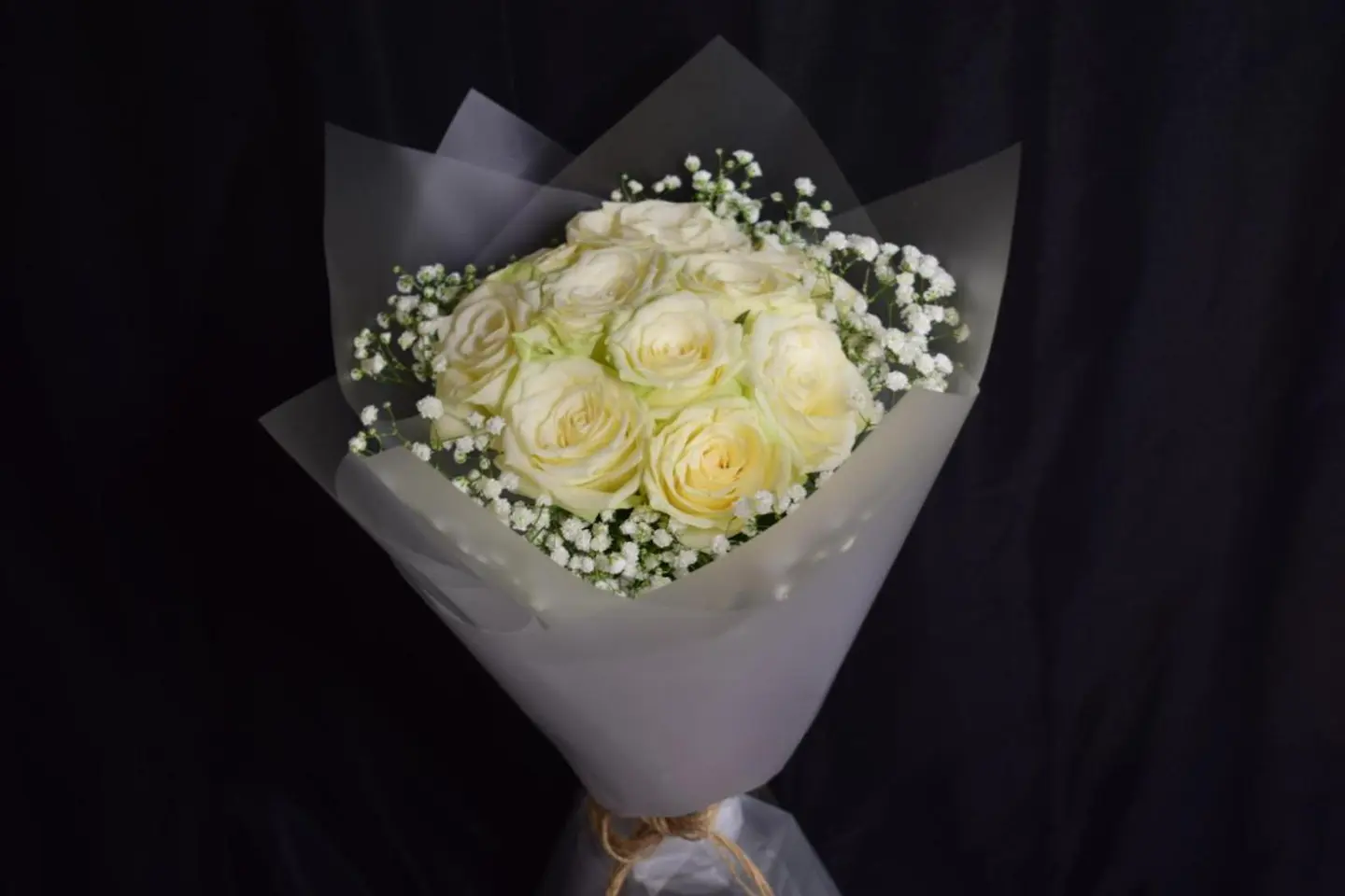 White Roses Bouquet