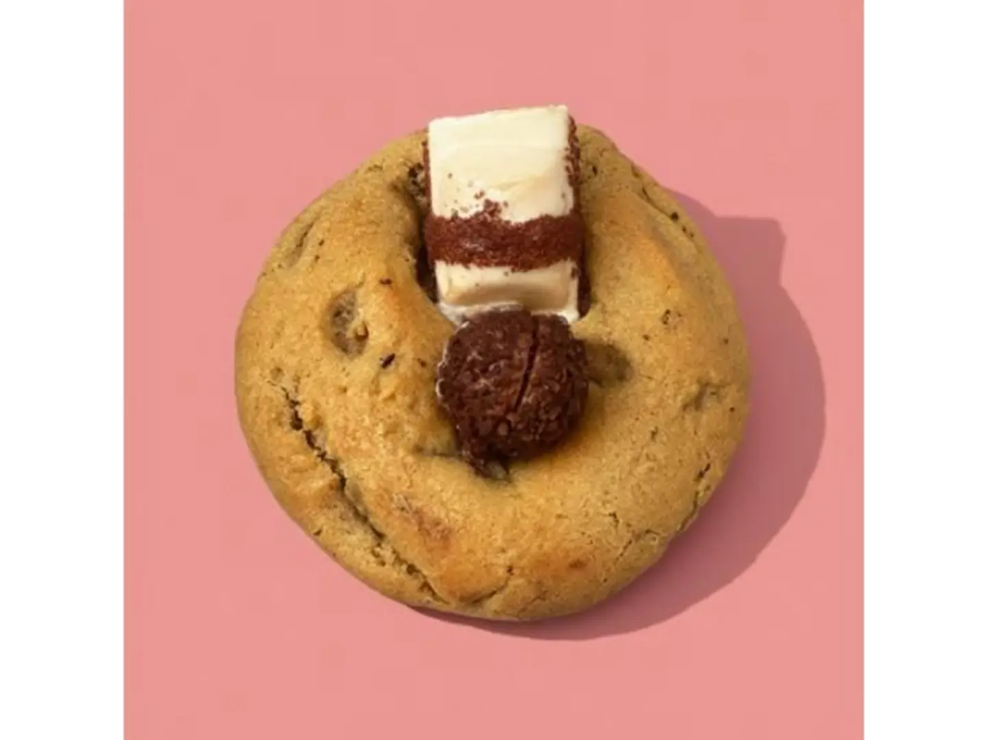 Cookies Filled With Melted Kinder