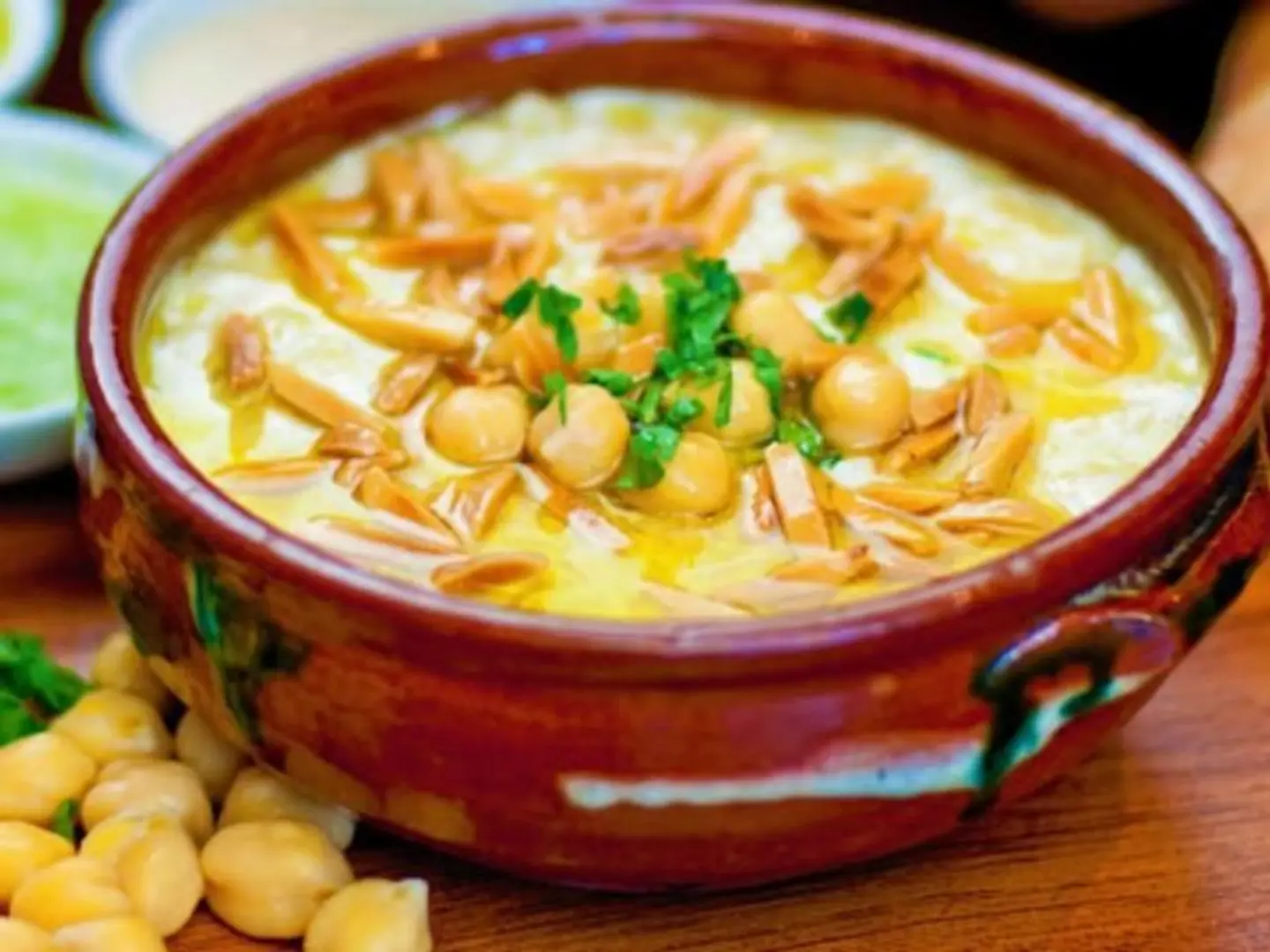 Hummus Fatteh In Oil