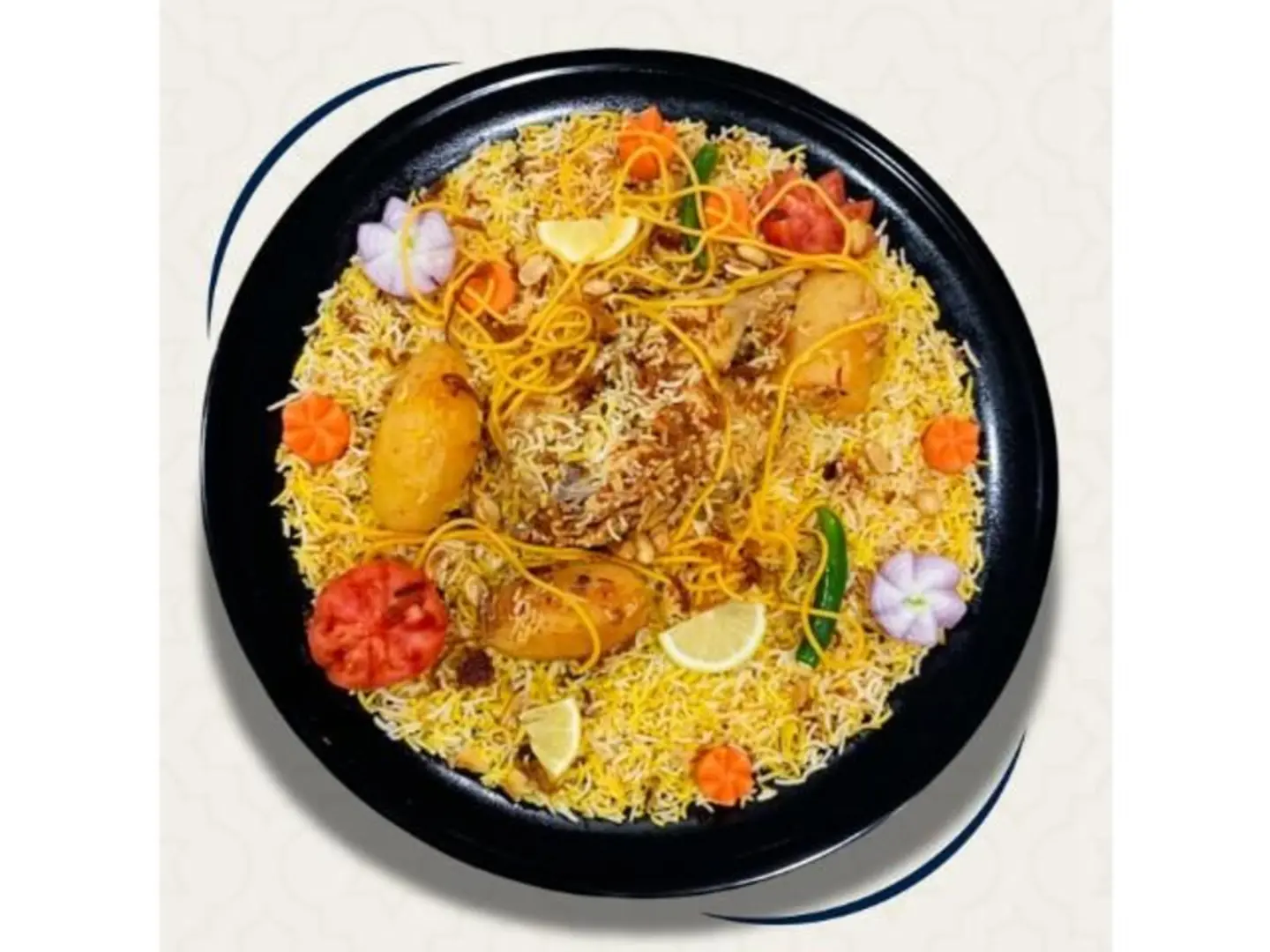 Half Chicken Kabsa