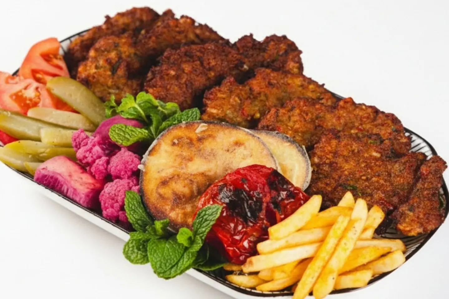 Signature Bin Arabi Plate
