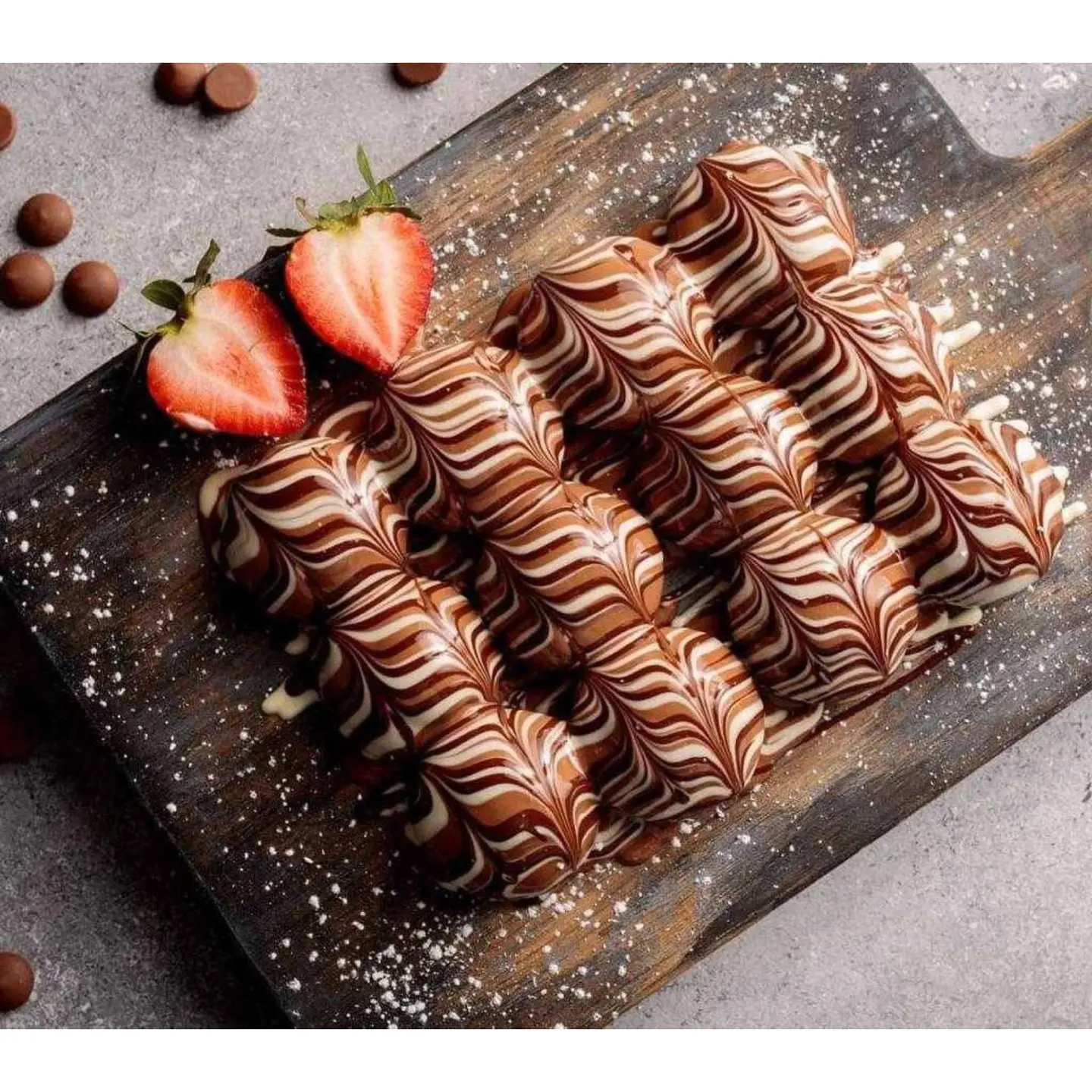 ميني بان كيك شوكولاتة