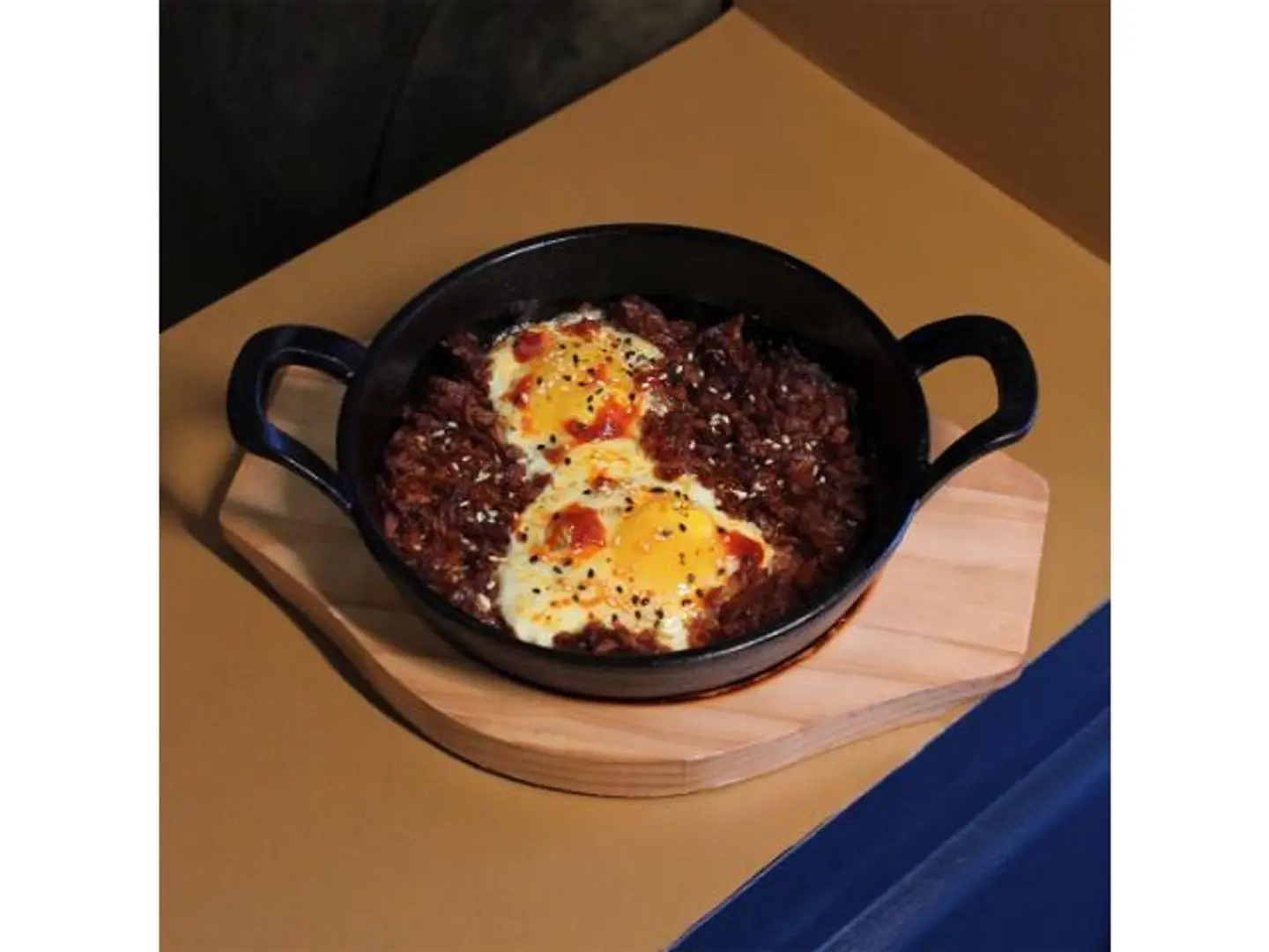 البيض المقلي الآسيوي