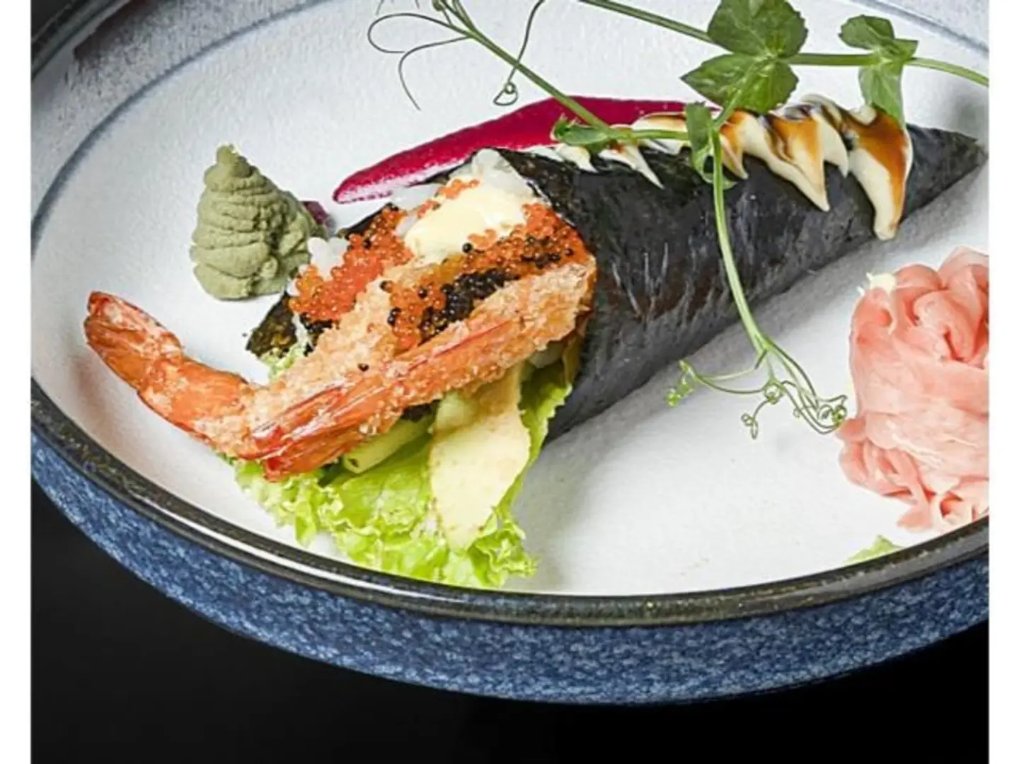 Crispy Prawn Temaki