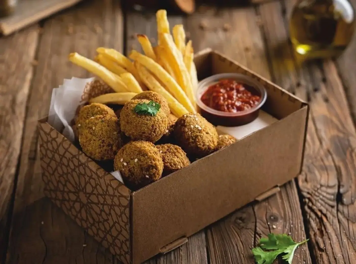 Falafel With Potatoes