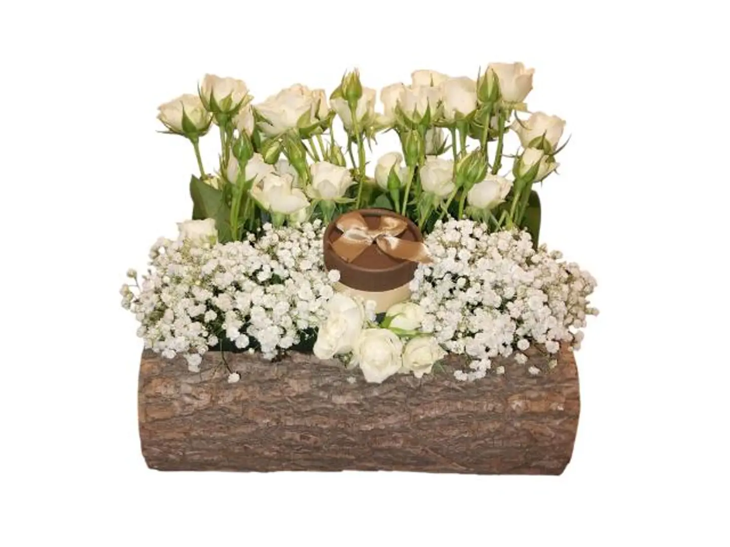 ستاند جزع مع ورد صناعي 2