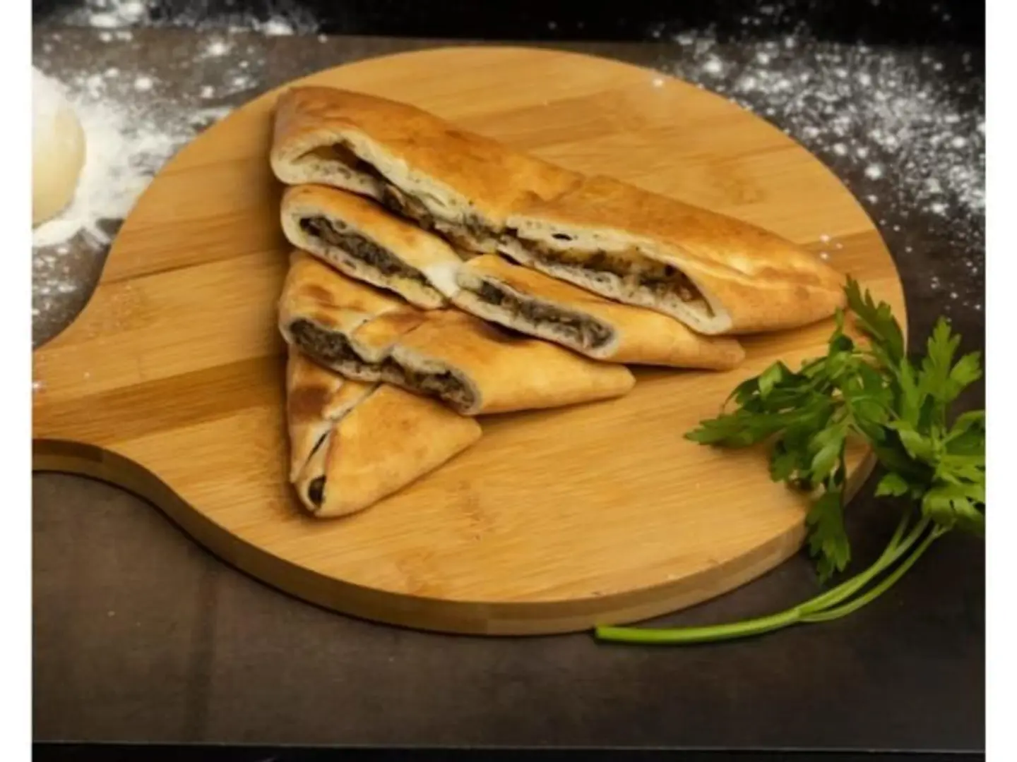 Spinach Pie With Pomegranate Molasses