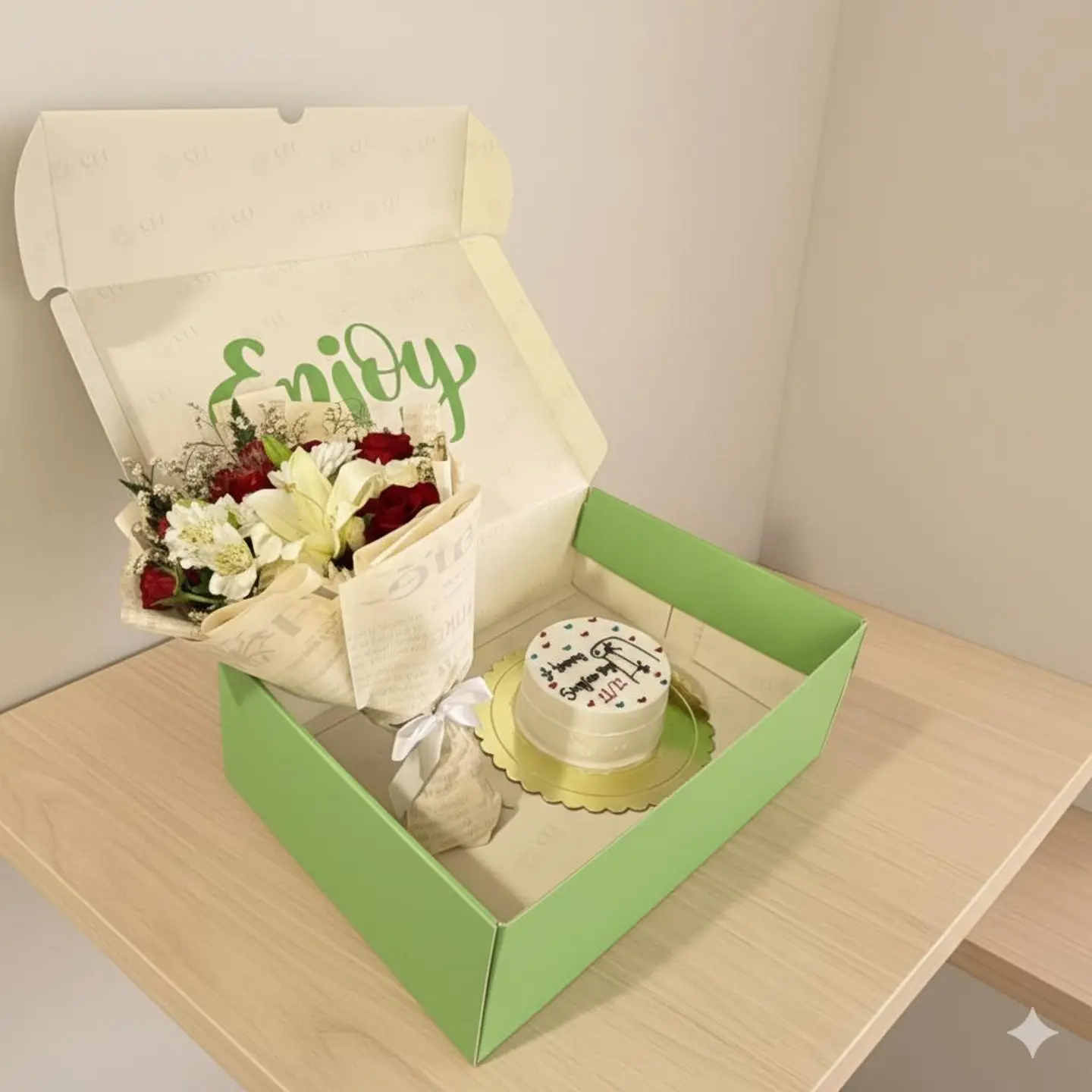 بوكس السعادة كيك وورد 6