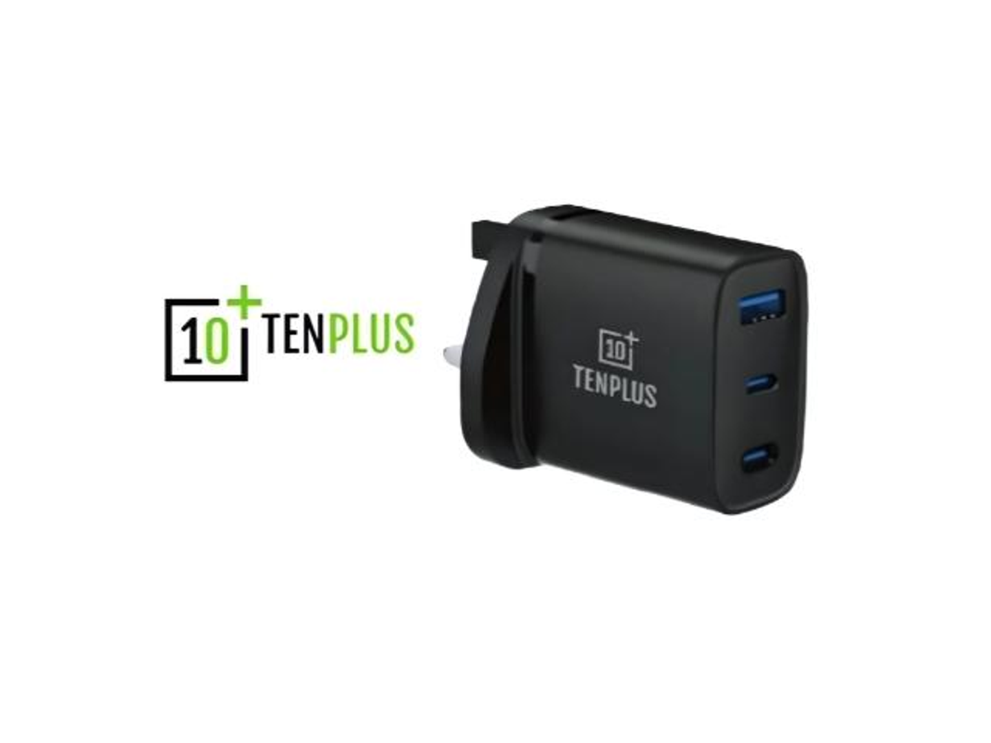 شاحن جداري تن بلس 45 واط غان تايب سي + يو إس بي