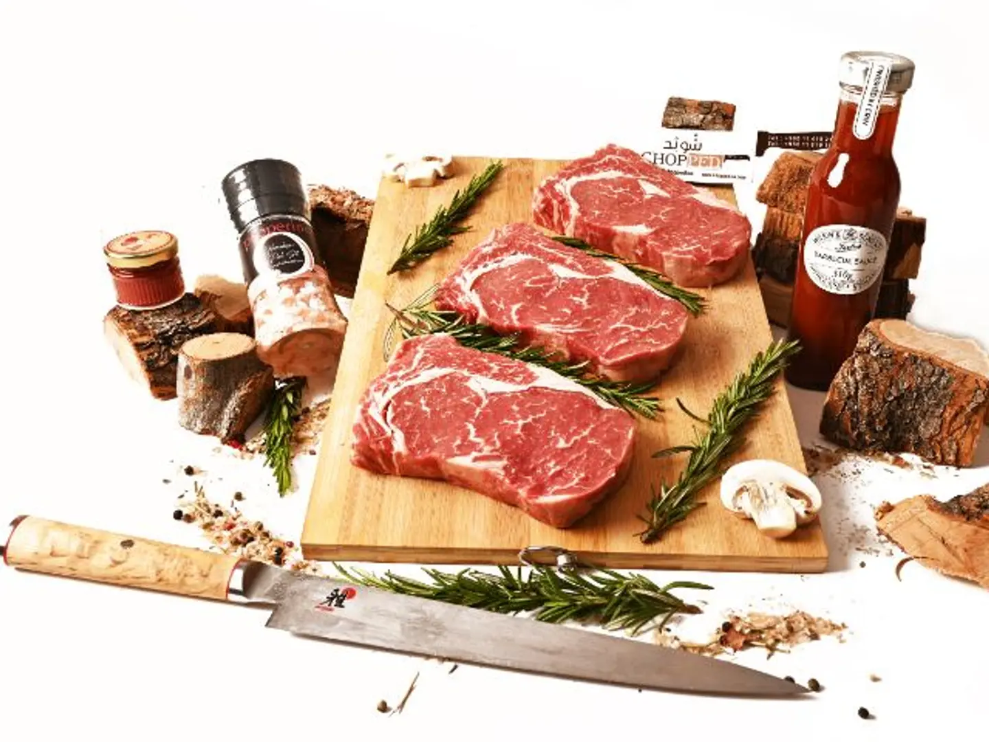 Black Angus Rib Eye Steak