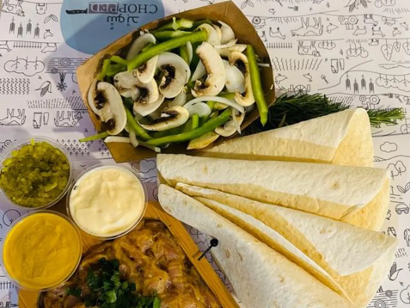 Chicken Shawarma Box
