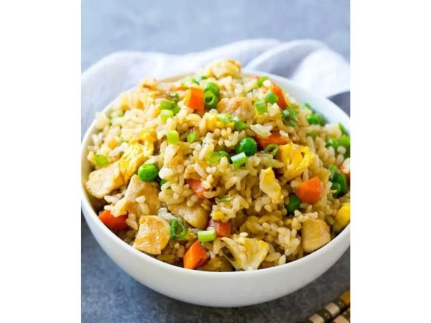 أرز مقلي بالخضار