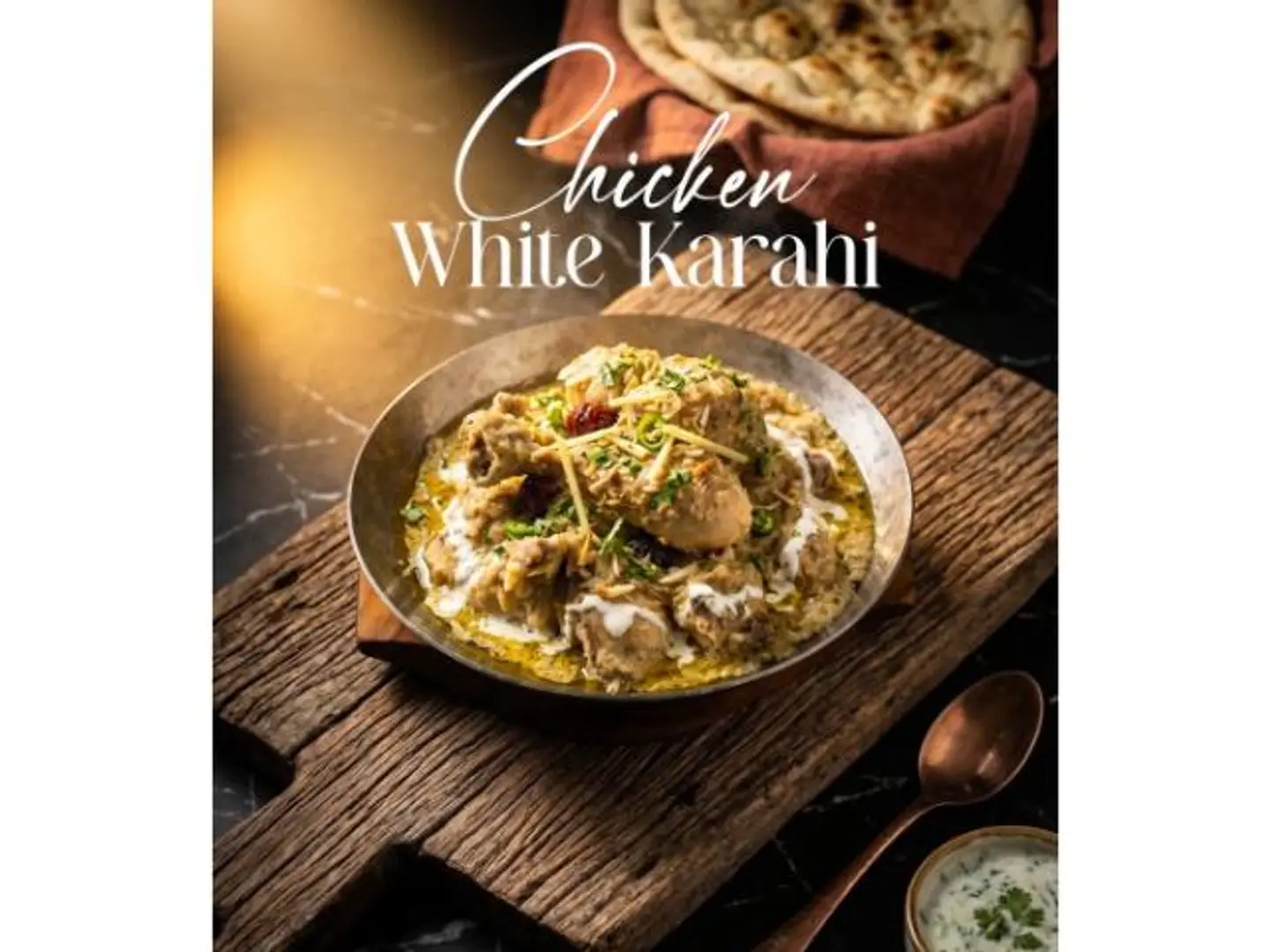 Chicken White Karahi