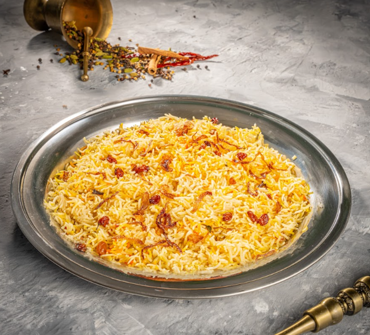 ارز سادة برياني