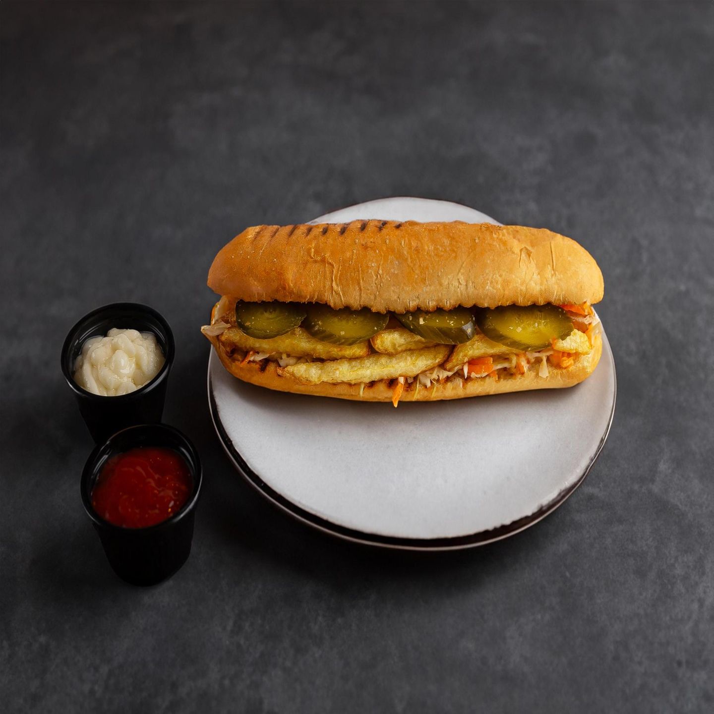 French Fries Sandwich