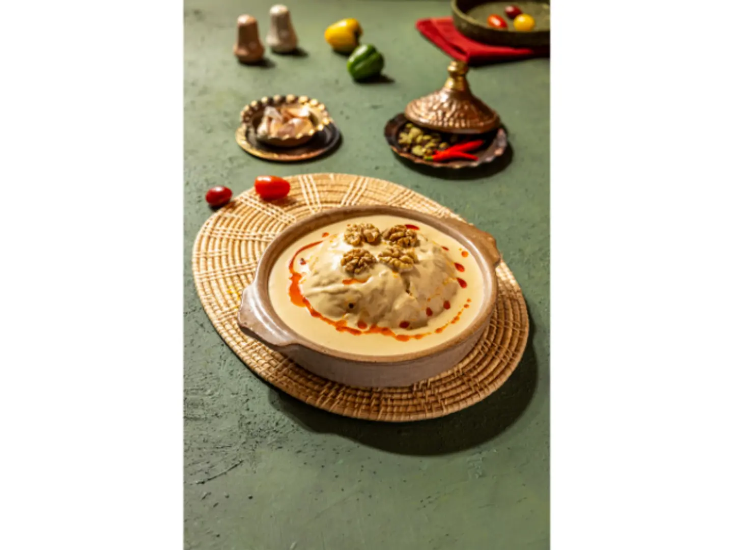 Circasian Chicken In Walnut Sauce