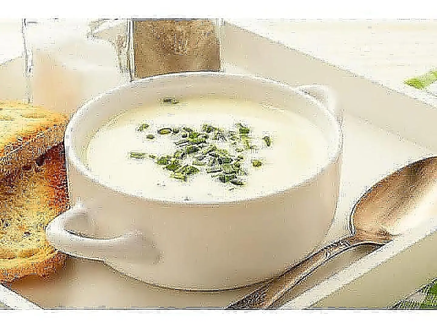 شوربة الكريمة مع الفطر