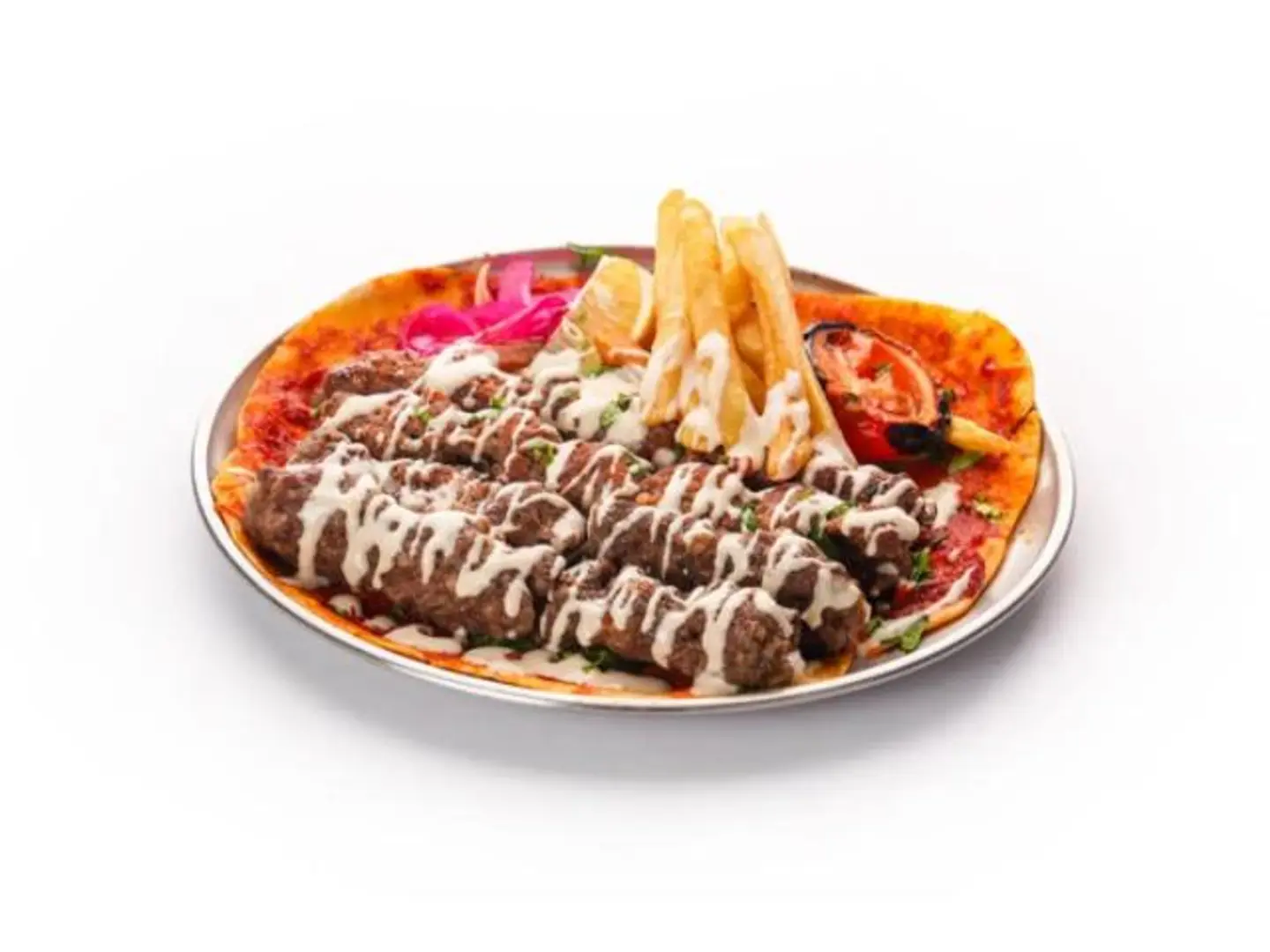 كباب لحم بالطحينية