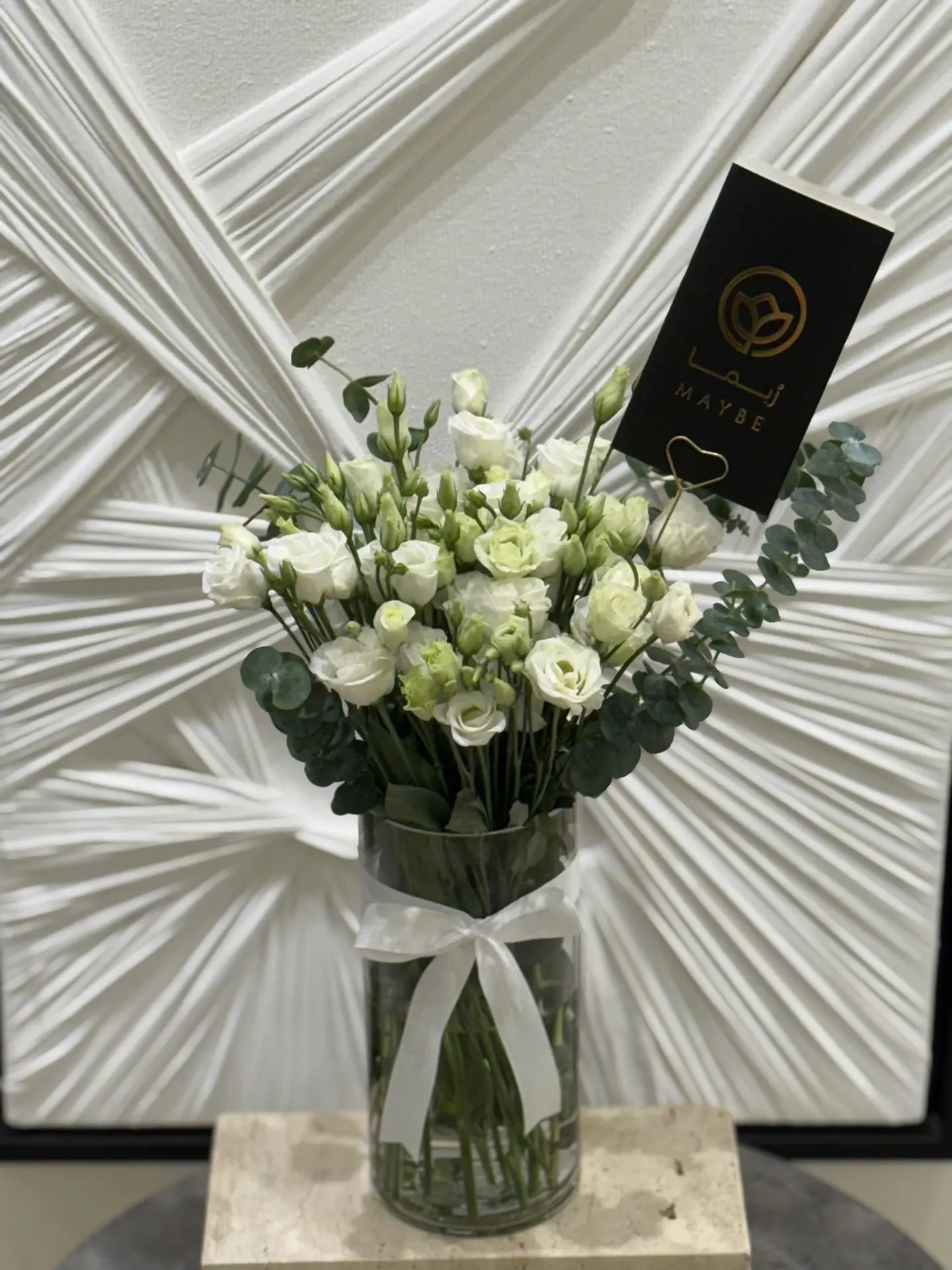 فازة ورد 4 طبيعي