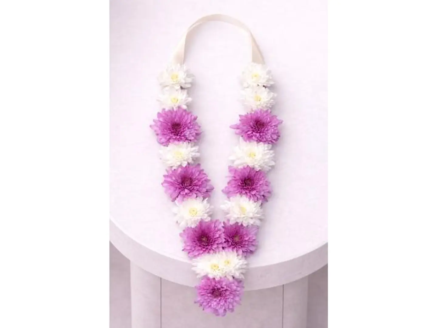 Pink Soft Flower Necklace