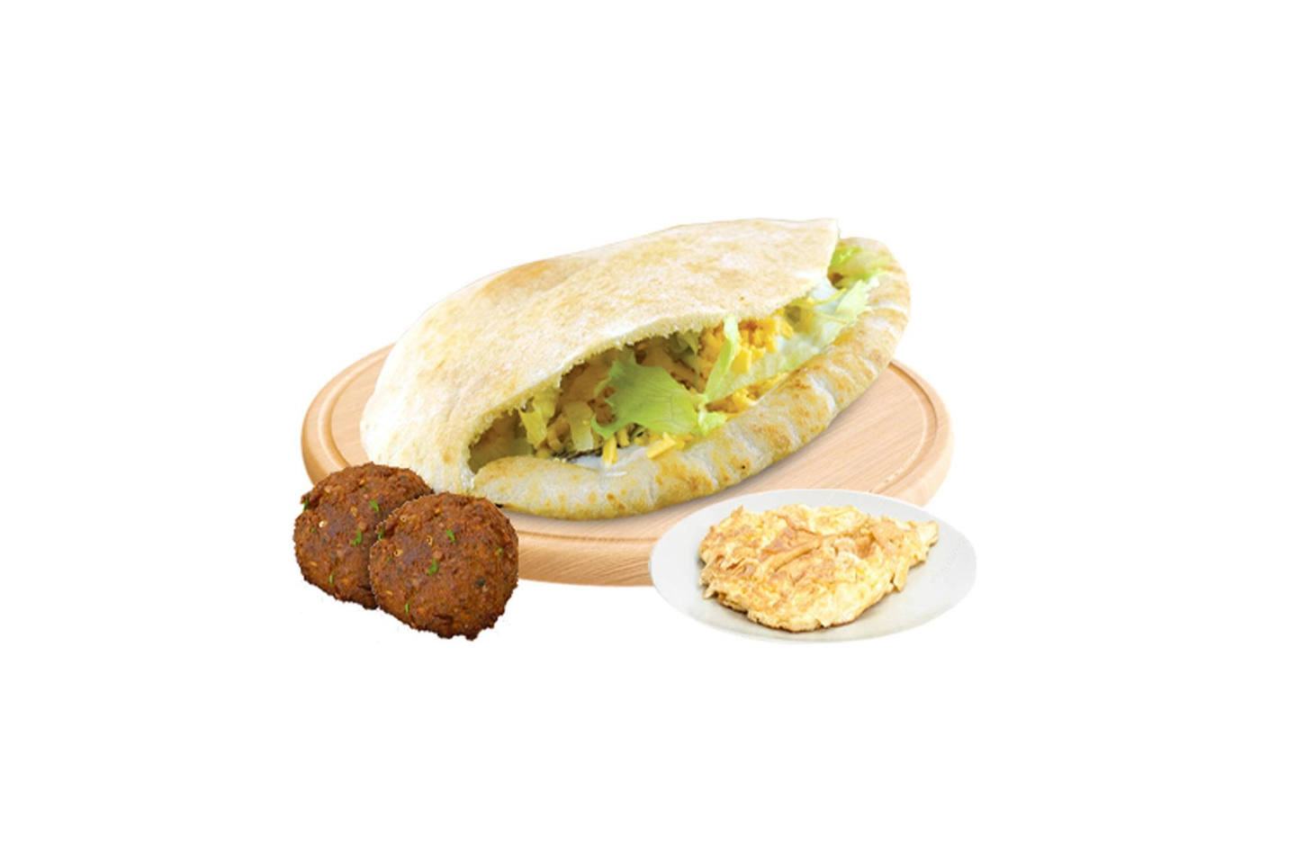 Falafel With Fried Egg