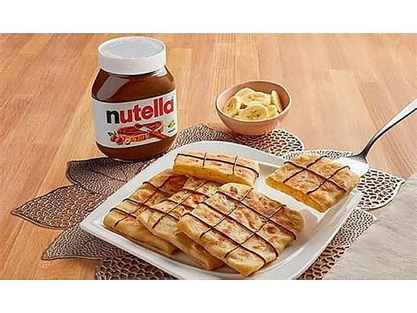Mutabbak With Nutella