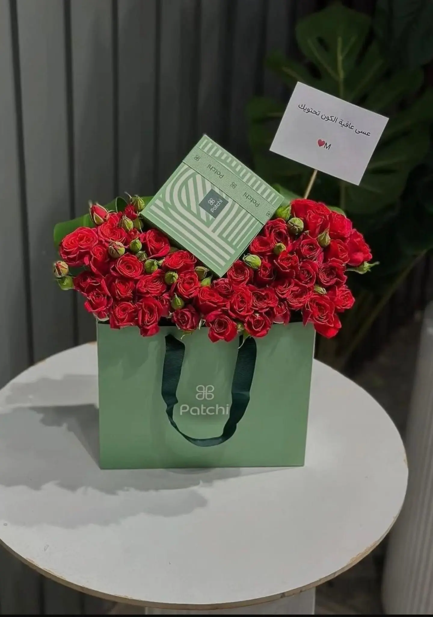 تنسيق ورد مع شوكلاتة باتشي 24