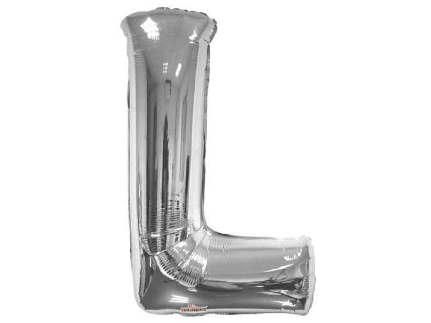 Helium L Balloon Silver
