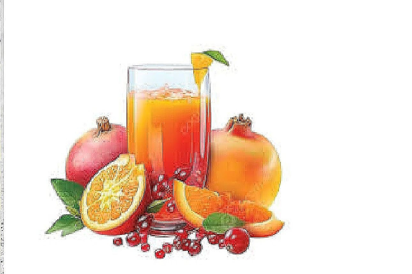 Pomegranate And Orange