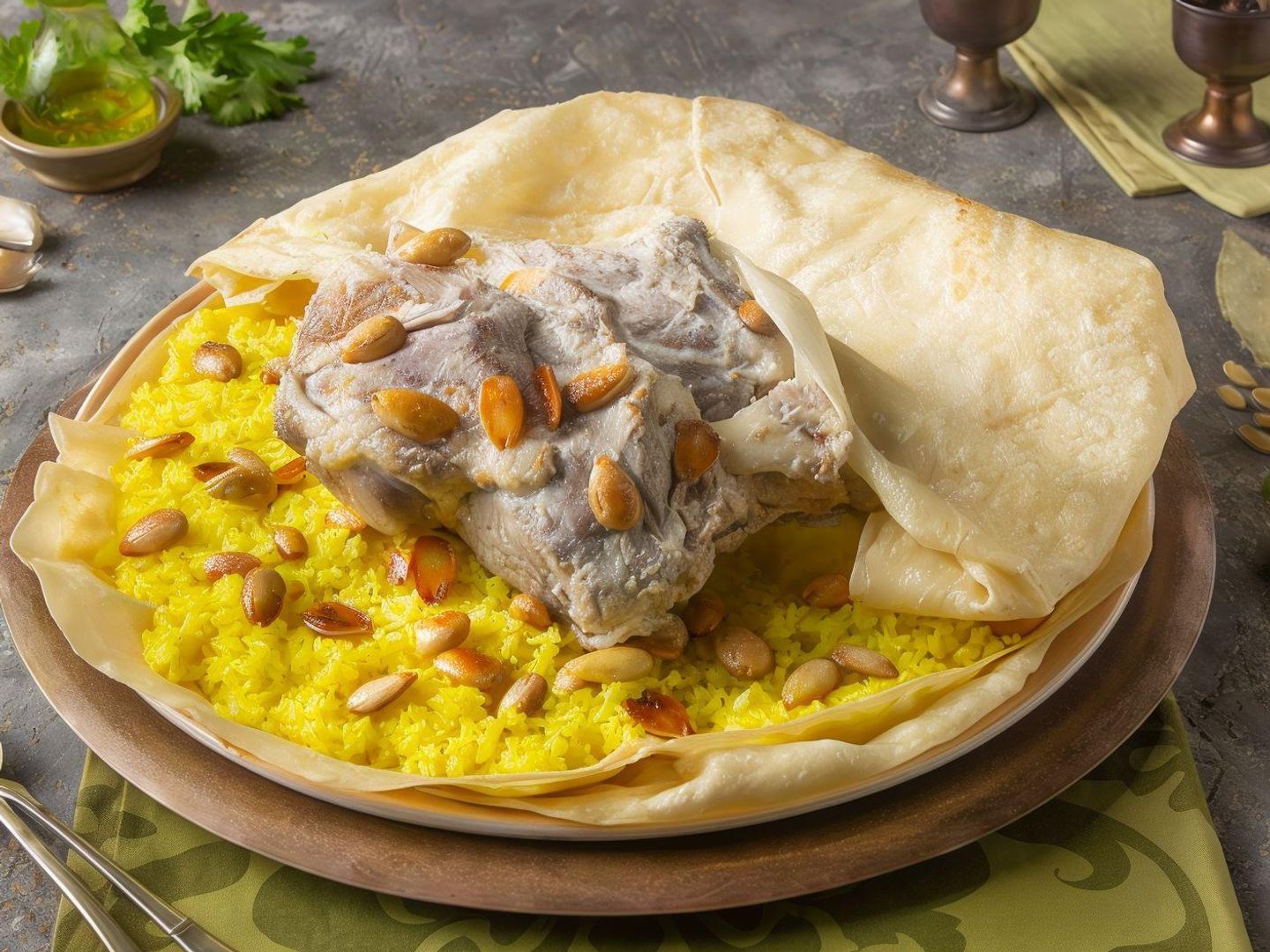 Lamb Mansaf For One Person