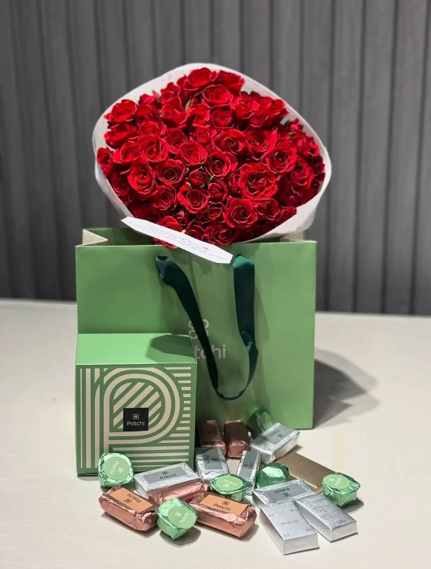 تنسيق ورد مع شوكلاتة باتشي 16