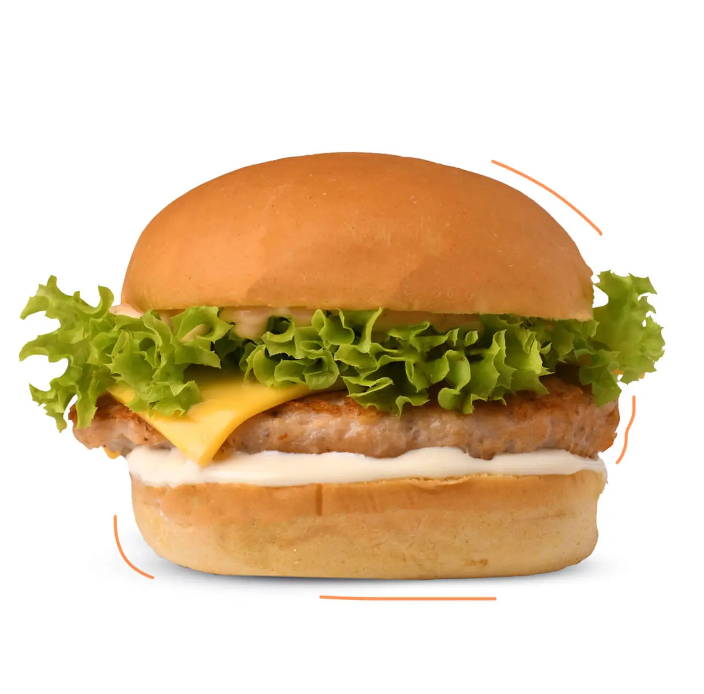 ماش برجر دجاج عادي