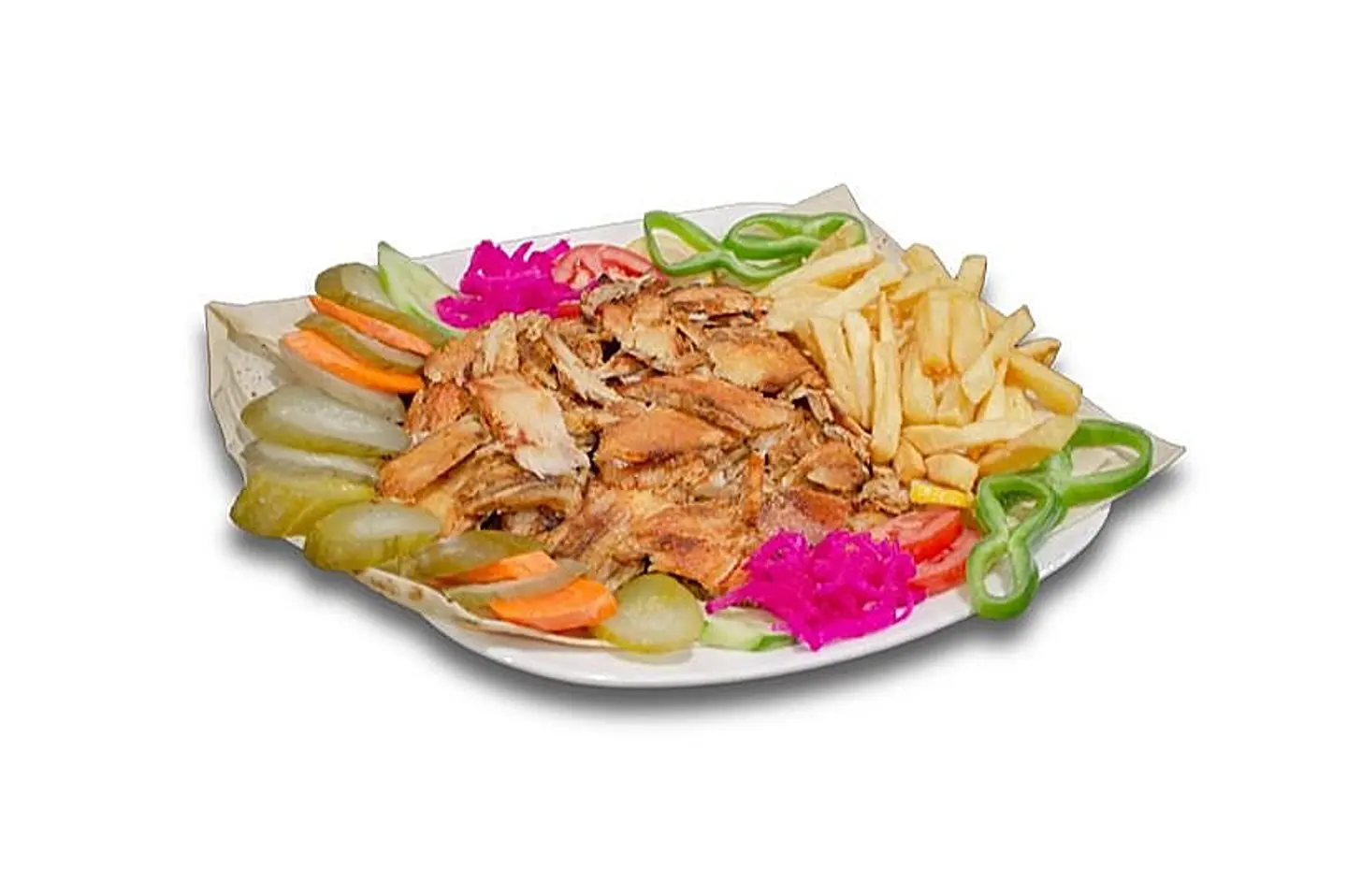 شاورما دجاج فرط